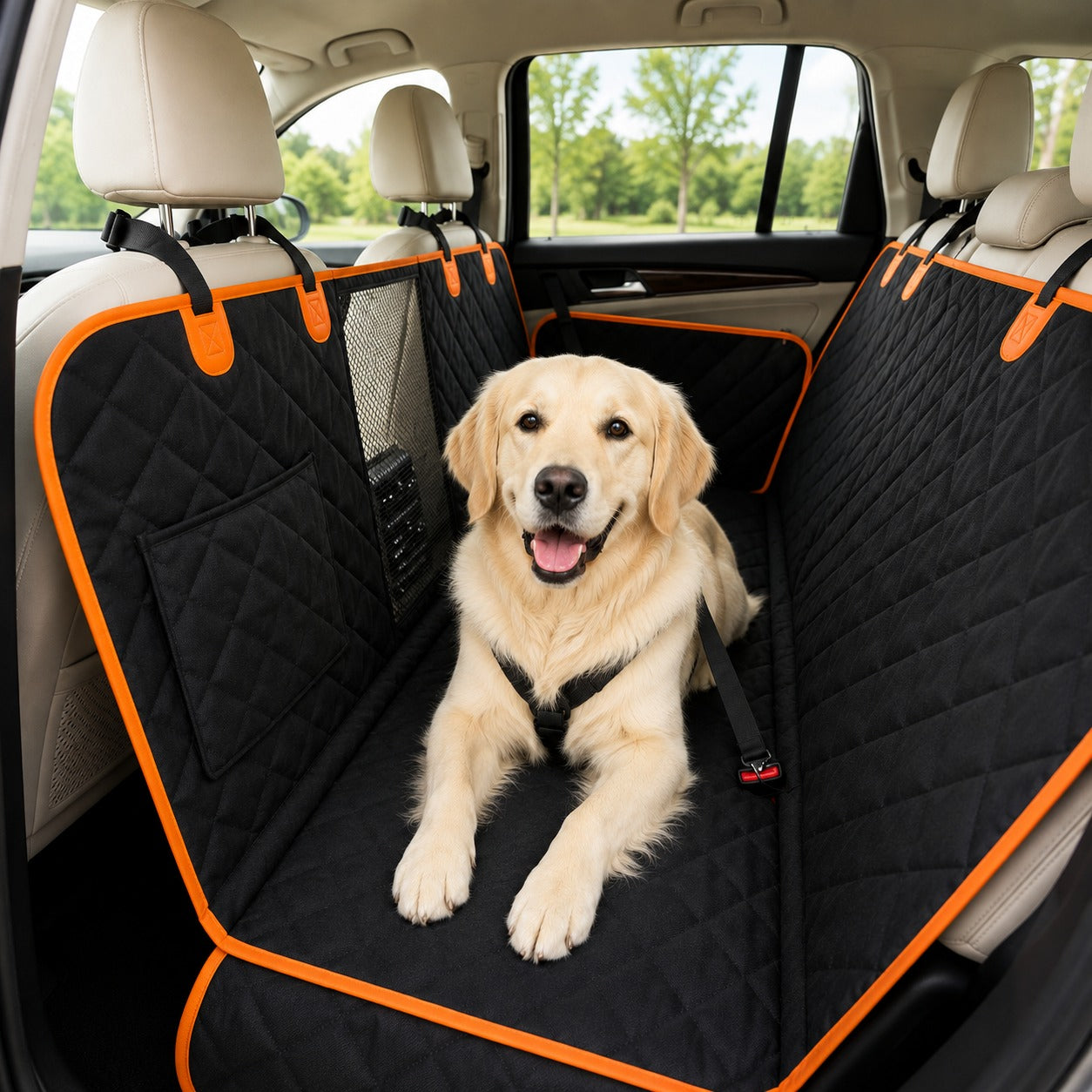 Waterproof Dog Car Seat Cover